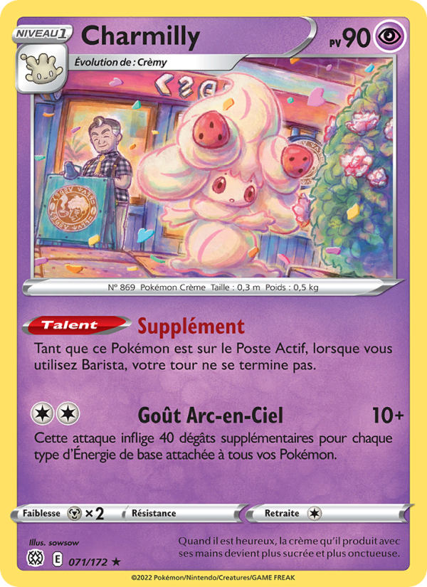 Charmilly 071 — Brilliant Stars (French Pokémon TCG card)
