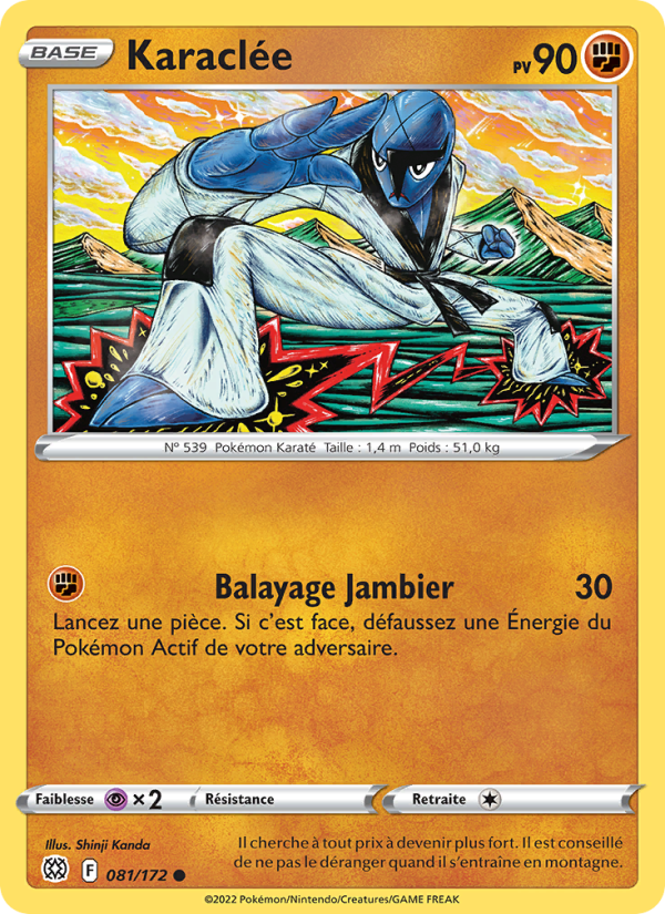 Karaclée 081 — Brilliant Stars (French Pokémon TCG card)