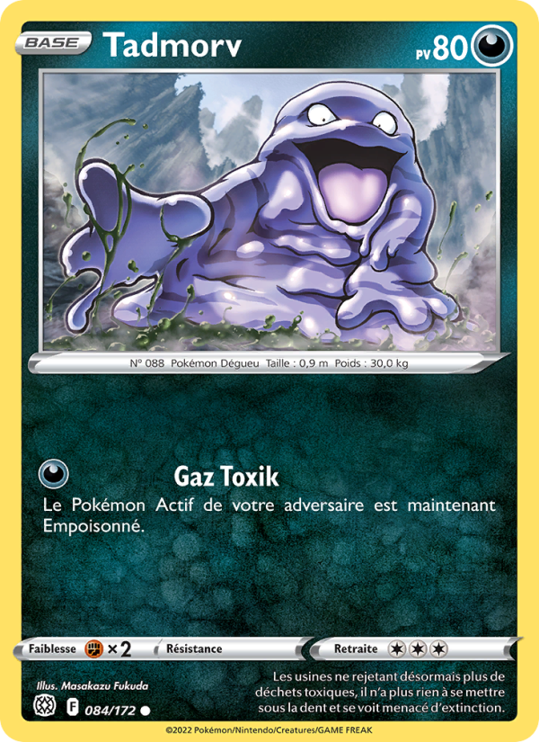 Tadmorv 084 — Brilliant Stars (French Pokémon TCG card)