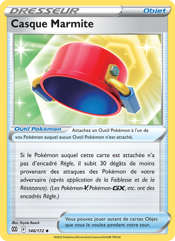 Casque Marmite 146 — Brilliant Stars (French Pokémon TCG card)