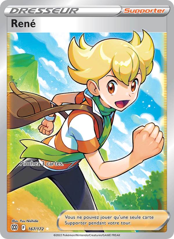 René 167 — Brilliant Stars (French Pokémon TCG card)