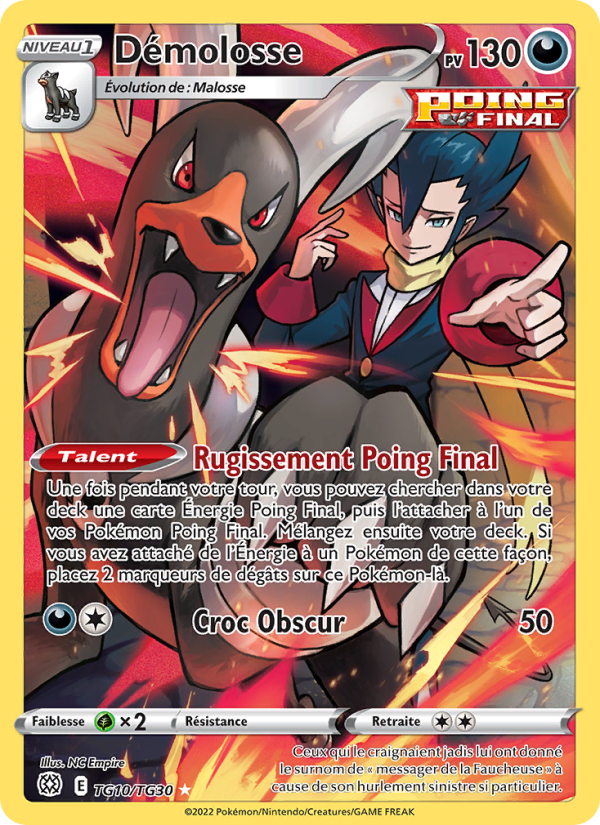 Démolosse TG10 — Brilliant Stars (French Pokémon TCG card)