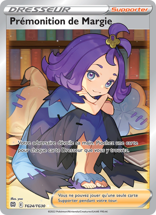 Prémonition de Margie TG24 — Brilliant Stars (French Pokémon TCG card)