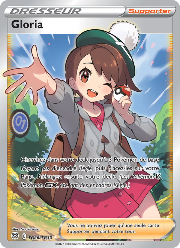 Gloria TG26 — Brilliant Stars (French Pokémon TCG card)