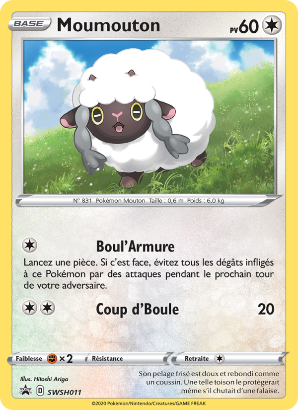 Moumouton SWSH011 — Sword & Shield Promos (French Pokémon TCG card)