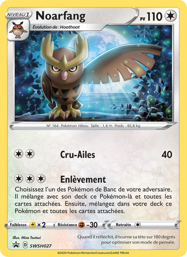 Noarfang SWSH027 — Sword & Shield Promos (French Pokémon TCG card)