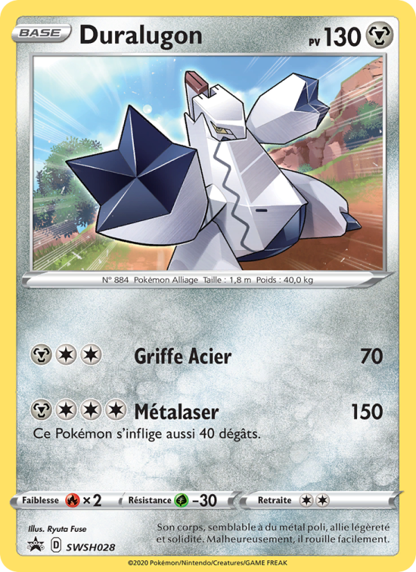Duralugon SWSH028 — Sword & Shield Promos (French Pokémon TCG card)