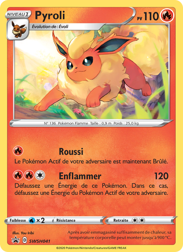 Pyroli SWSH041 — Sword & Shield Promos (French Pokémon TCG card)