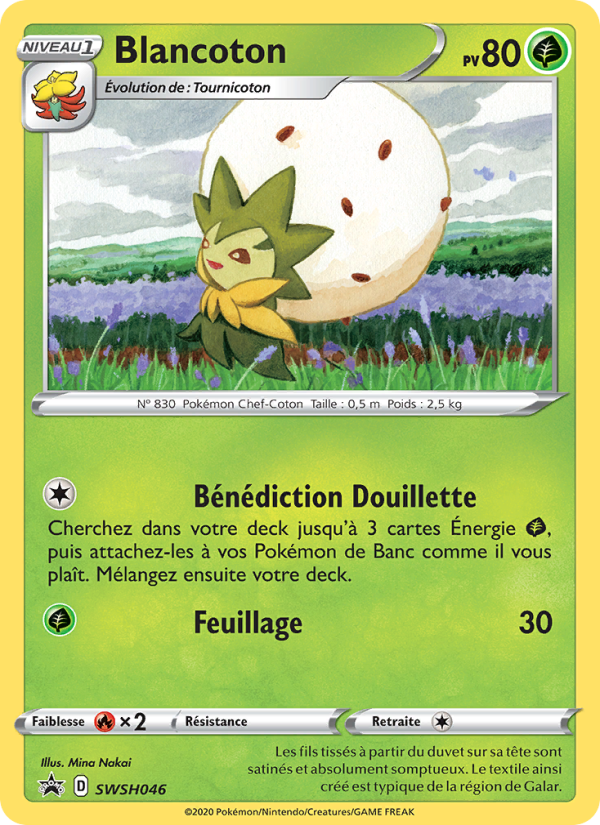 Blancoton SWSH046 — Sword & Shield Promos (French Pokémon TCG card)