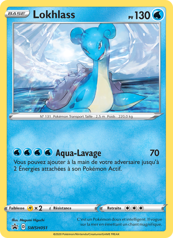 Lokhlass SWSH051 — Sword & Shield Promos (French Pokémon TCG card)