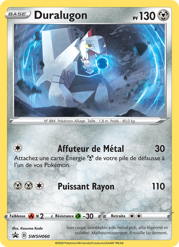 Duralugon SWSH060 — Sword & Shield Promos (French Pokémon TCG card)