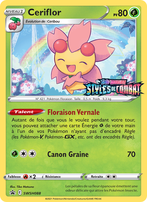 Ceriflor SWSH088 — Sword & Shield Promos (French Pokémon TCG card)