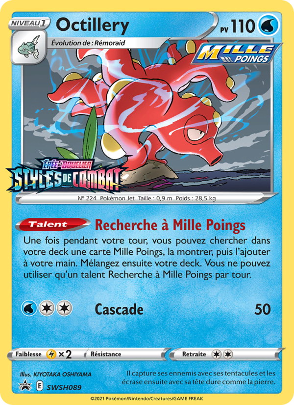 Octillery SWSH089 — Sword & Shield Promos (French Pokémon TCG card)