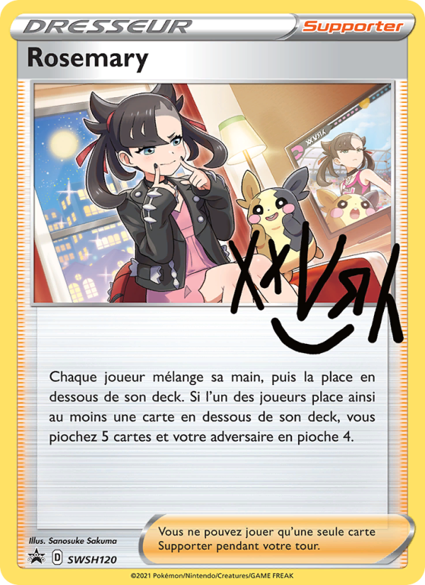 Rosemary SWSH120 — Sword & Shield Promos (French Pokémon TCG card)