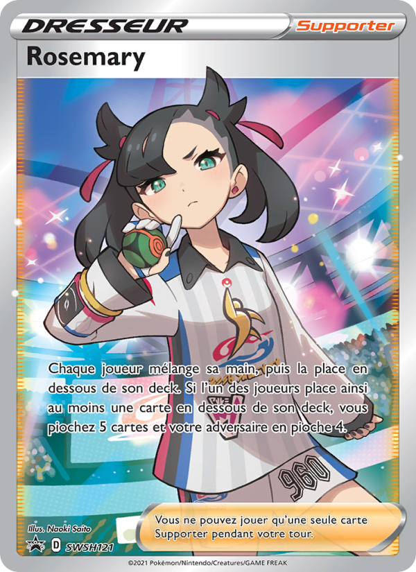 Rosemary SWSH121 — Sword & Shield Promos (French Pokémon TCG card)