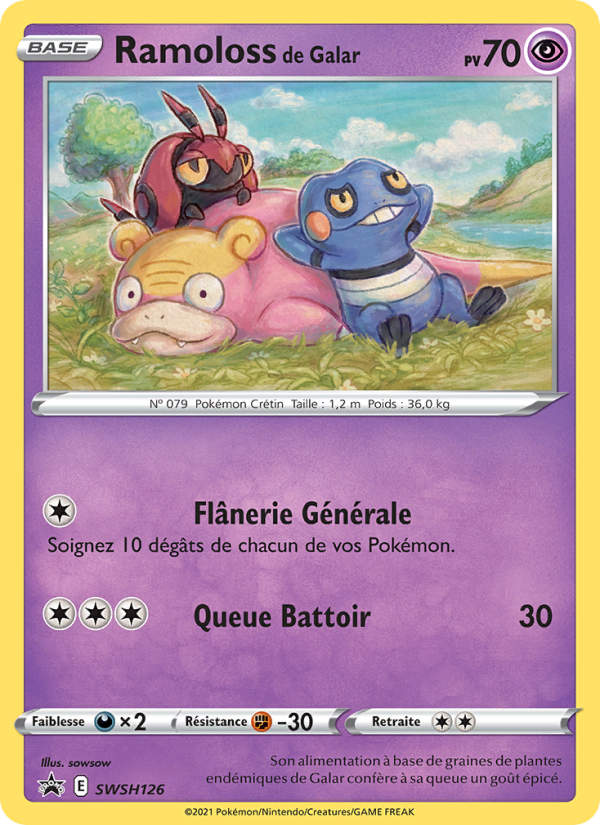 Ramoloss de Galar SWSH126 — Sword & Shield Promos (French Pokémon TCG card)