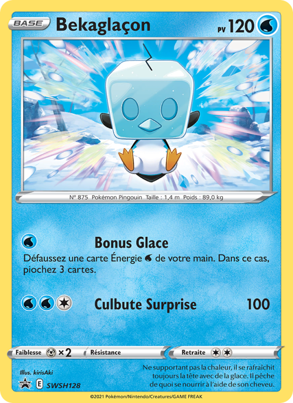 Bekaglaçon SWSH128 — Sword & Shield Promos (French Pokémon TCG card)