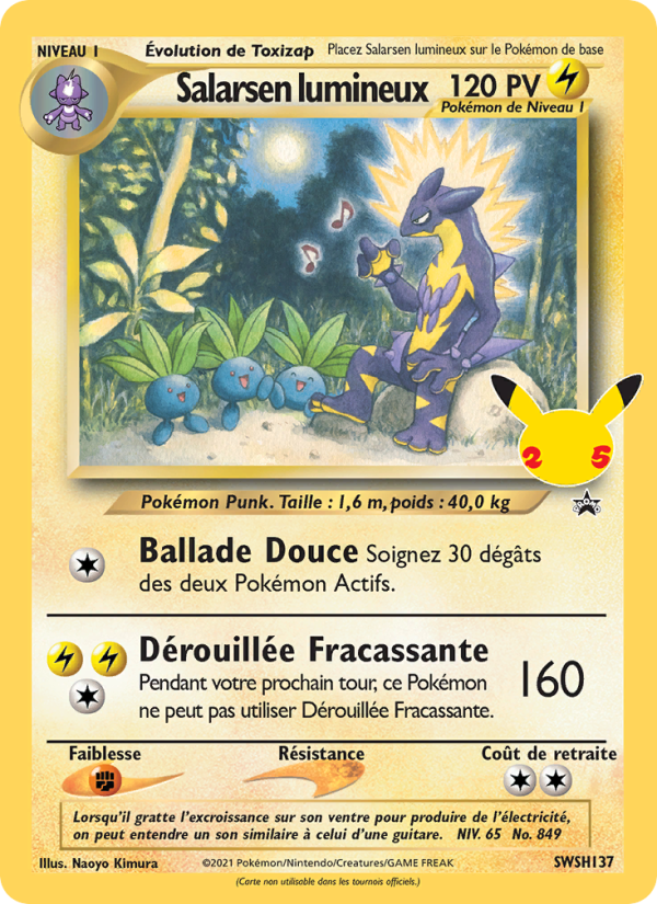 Salarsen lumineux SWSH137 — Sword & Shield Promos (French Pokémon TCG card)