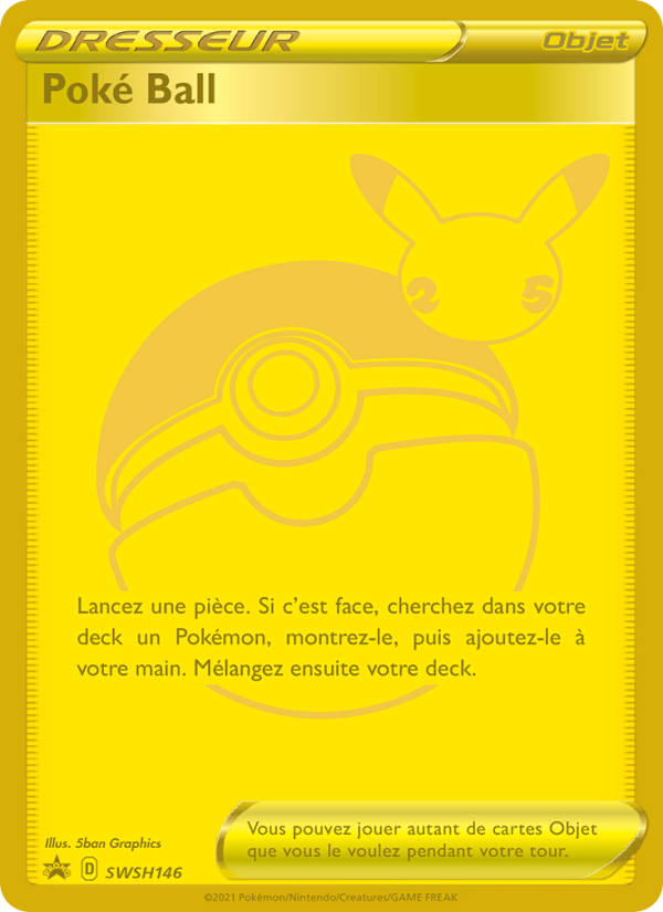 Poké Ball SWSH146 — Sword & Shield Promos (French Pokémon TCG card)
