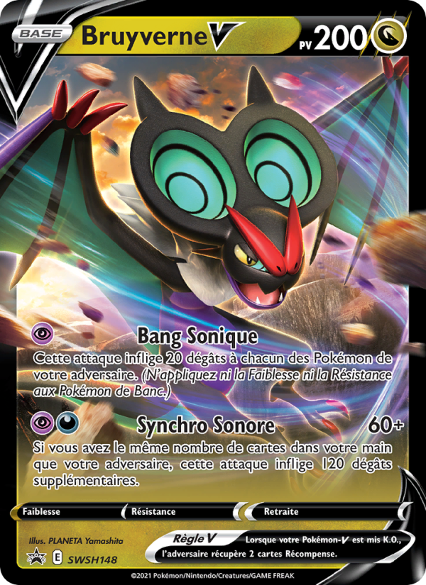Bruyverne V SWSH148 — Sword & Shield Promos (French Pokémon TCG card)