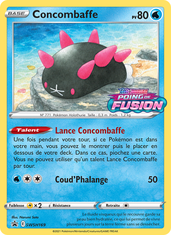 Concombaffe SWSH169 — Sword & Shield Promos (French Pokémon TCG card)