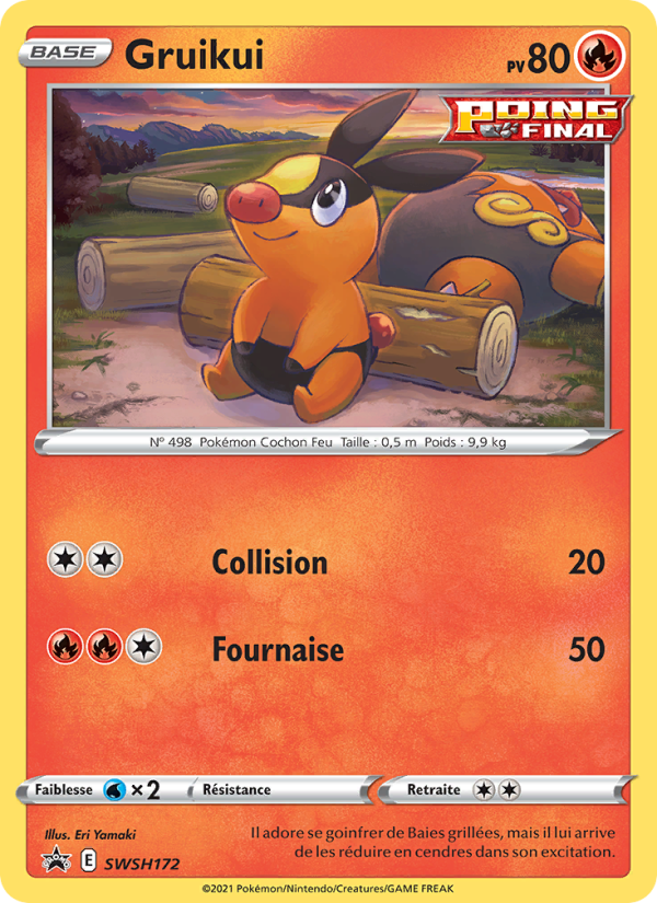 Gruikui SWSH172 — Sword & Shield Promos (French Pokémon TCG card)