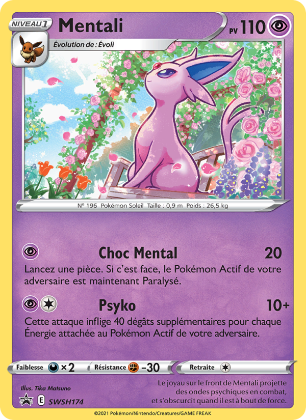 Mentali SWSH174 — Sword & Shield Promos (French Pokémon TCG card)