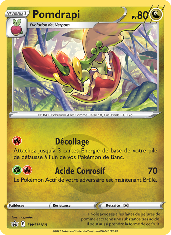 Pomdrapi SWSH189 — Sword & Shield Promos (French Pokémon TCG card)