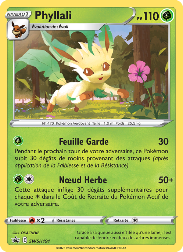 Phyllali SWSH191 — Sword & Shield Promos (French Pokémon TCG card)