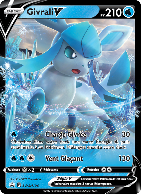 Givrali V SWSH196 — Sword & Shield Promos (French Pokémon TCG card)