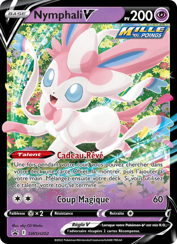 Nymphali V SWSH202 — Sword & Shield Promos (French Pokémon TCG card)