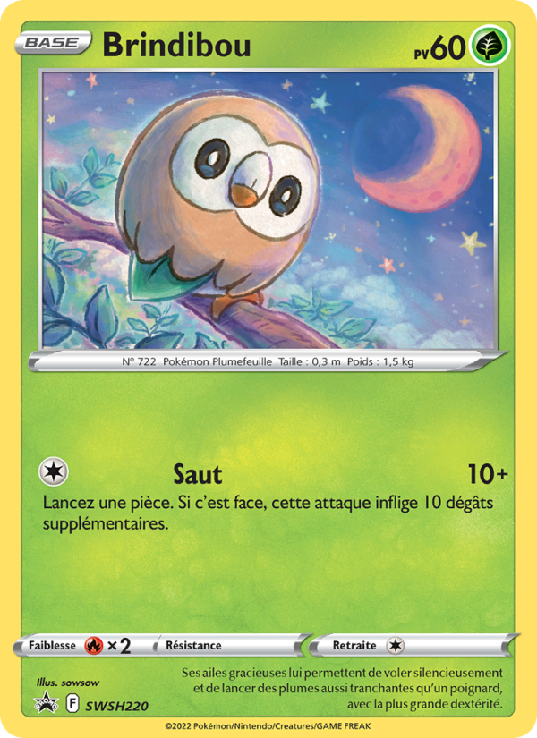 Brindibou SWSH220 — Sword & Shield Promos (French Pokémon TCG card)