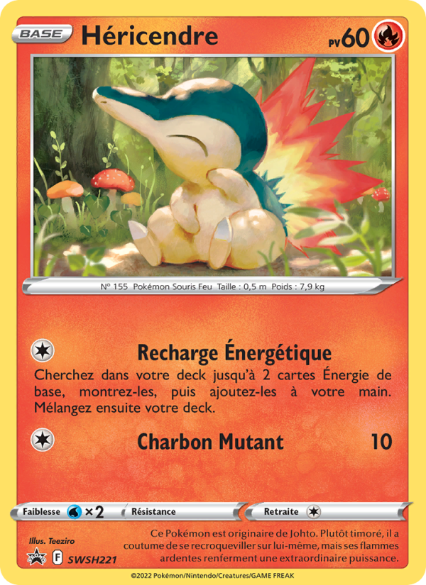 Héricendre SWSH221 — Sword & Shield Promos (French Pokémon TCG card)