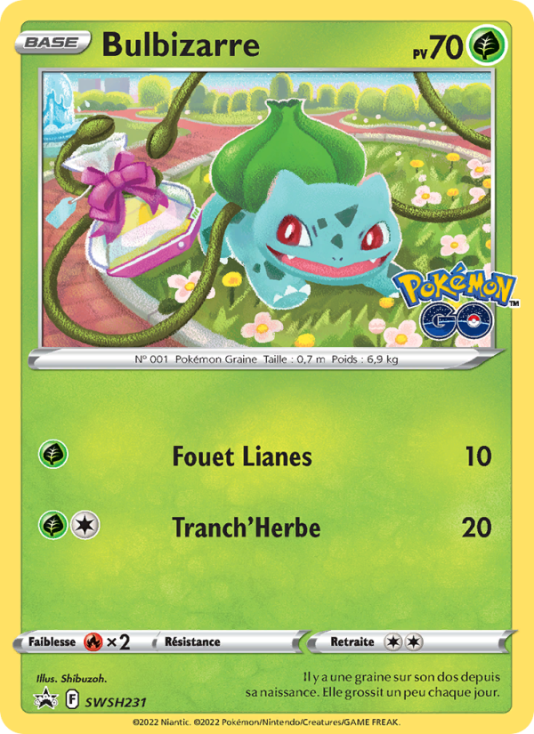 Bulbizarre SWSH231 — Sword & Shield Promos (French Pokémon TCG card)