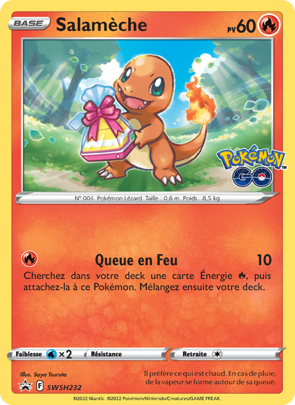 Salamèche SWSH232 — Sword & Shield Promos (French Pokémon TCG card)