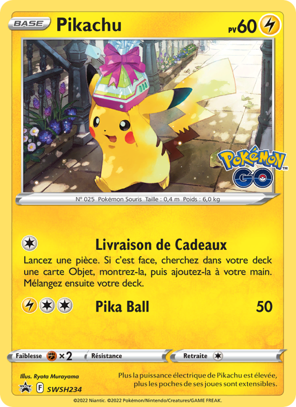 Pikachu SWSH234 — Sword & Shield Promos (French Pokémon TCG card)