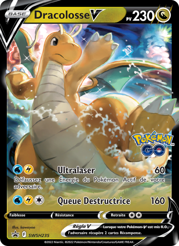 Dracolosse V SWSH235 — Sword & Shield Promos (French Pokémon TCG card)