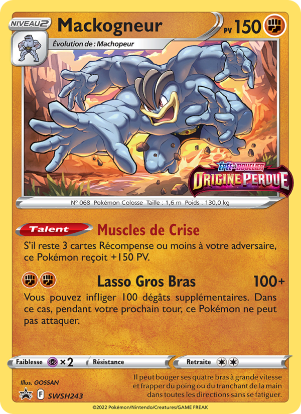 Mackogneur SWSH243 — Sword & Shield Promos (French Pokémon TCG card)