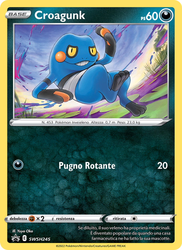 Cradopaud SWSH245 — Sword & Shield Promos (French Pokémon TCG card)