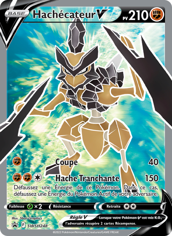 Hachécateur V SWSH248 — Sword & Shield Promos (French Pokémon TCG card)