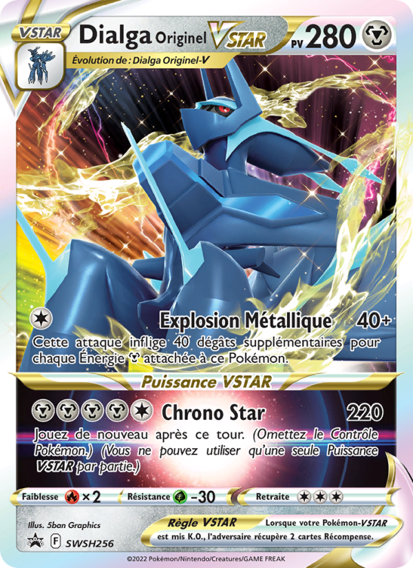 Dialga Originel VSTAR SWSH256 — Sword & Shield Promos (French Pokémon TCG card)
