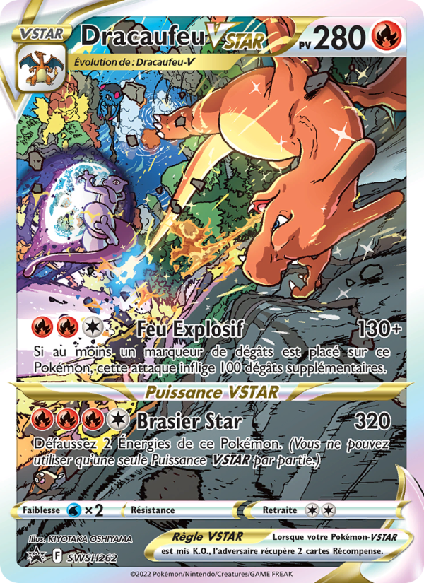 Dracaufeu VSTAR SWSH262 — Sword & Shield Promos (French Pokémon TCG card)