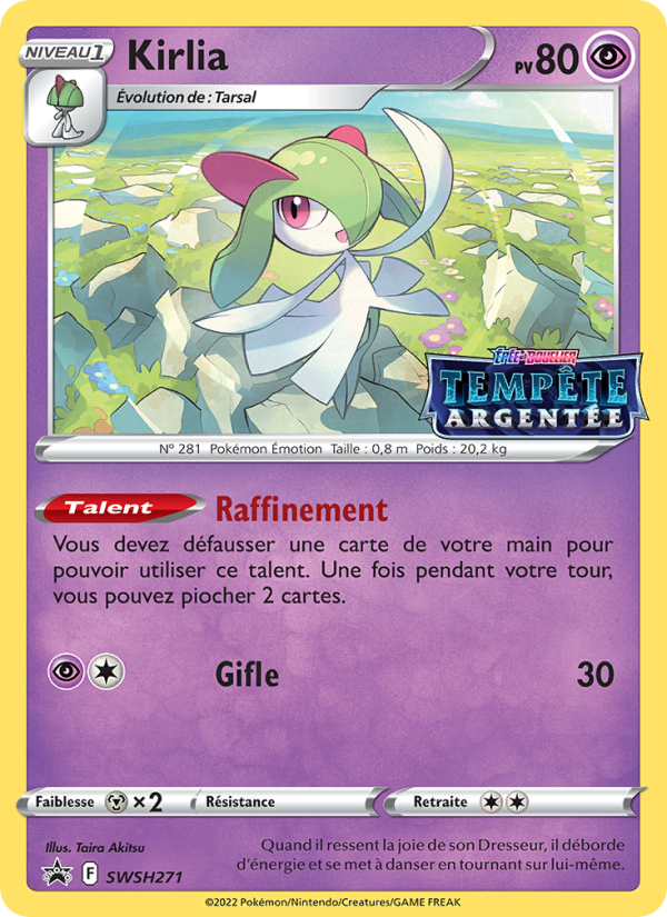 Kirlia SWSH271 — Sword & Shield Promos (French Pokémon TCG card)