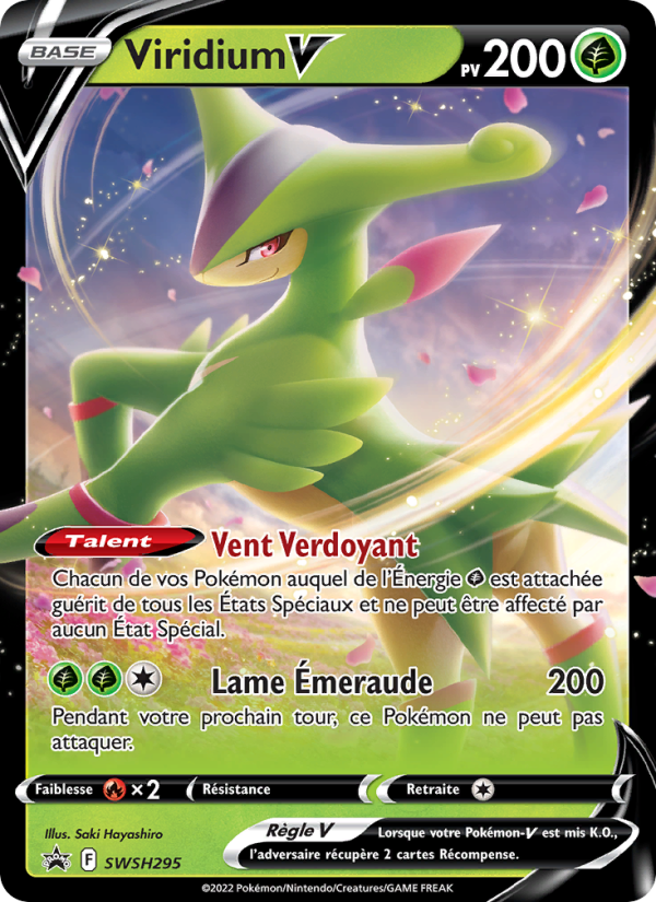 Viridium V SWSH295 — Sword & Shield Promos (French Pokémon TCG card)
