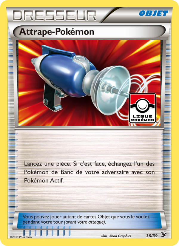 Attrape-Pokémon 36 — Kalos Starter Set (French Pokémon TCG card)
