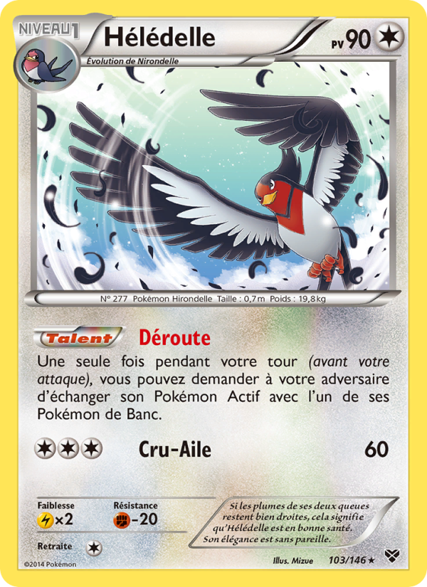 Hélédelle 103 — XY (French Pokémon TCG card)