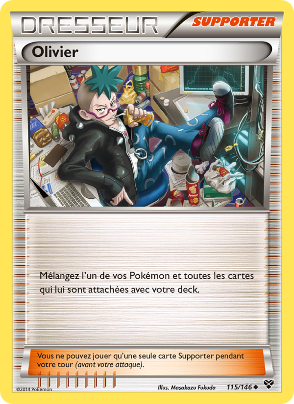 Olivier 115 — XY (French Pokémon TCG card)