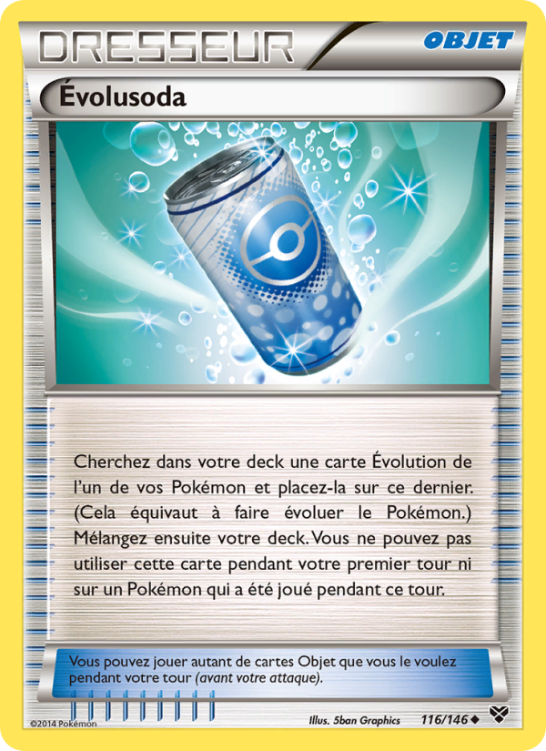 Évolusoda 116 — XY (French Pokémon TCG card)