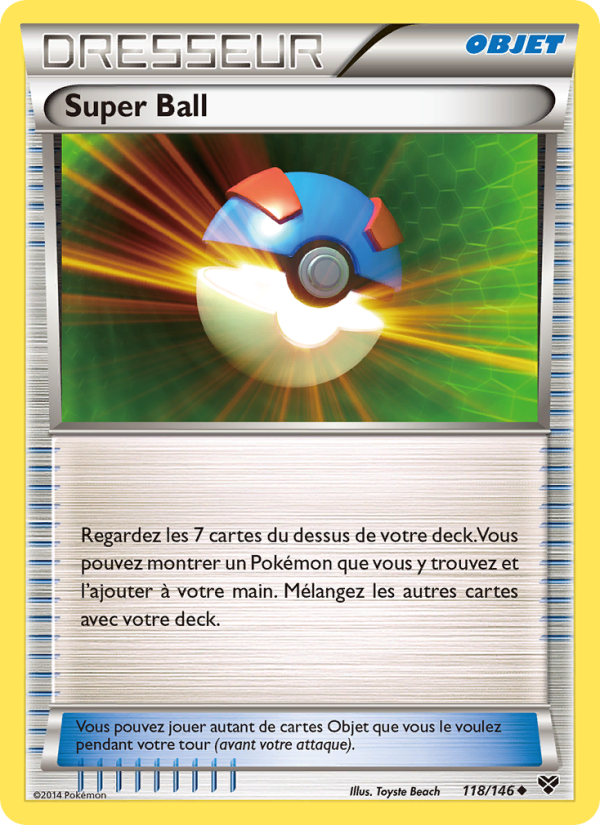 Super Ball 118 — XY (French Pokémon TCG card)