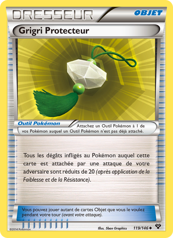 Grigri Protecteur 119 — XY (French Pokémon TCG card)